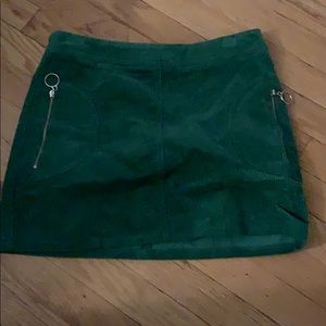Corduroy skirt